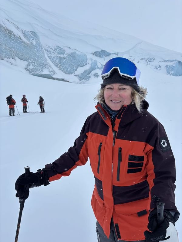 Marina on the glacier at Finse, Norway